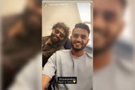 Urvil Patel shares a selfie with Ravindra Jadeja (Image via Instagram-@urvil_patel_37)